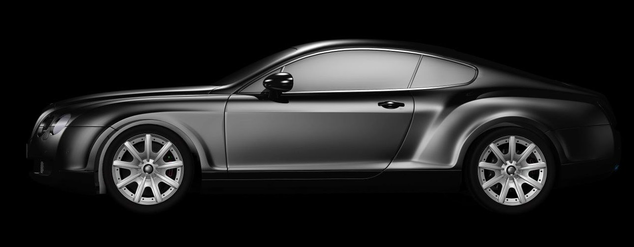 Car side profile with 20% window tint on the rear glass